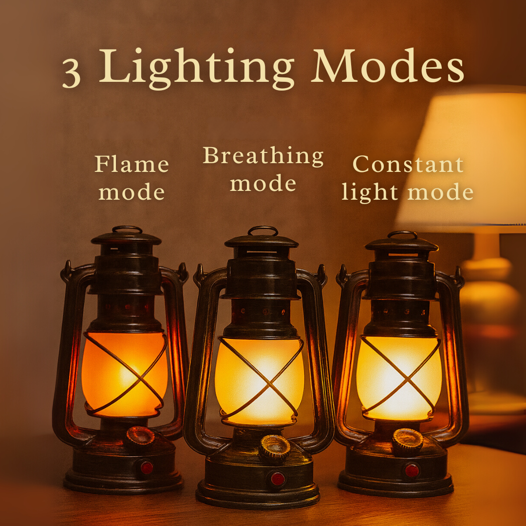 LanternGlow – Vintage LED Lamp
