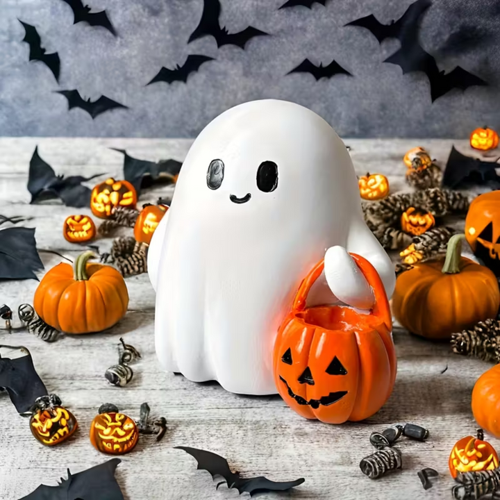 Handmade 3D Halloween Ghost Lamp