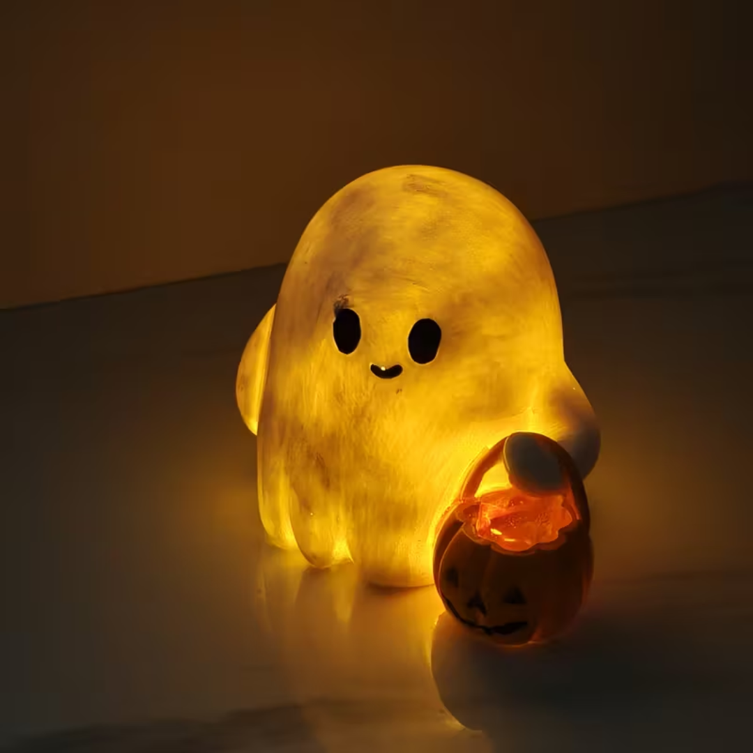Handmade 3D Halloween Ghost Lamp