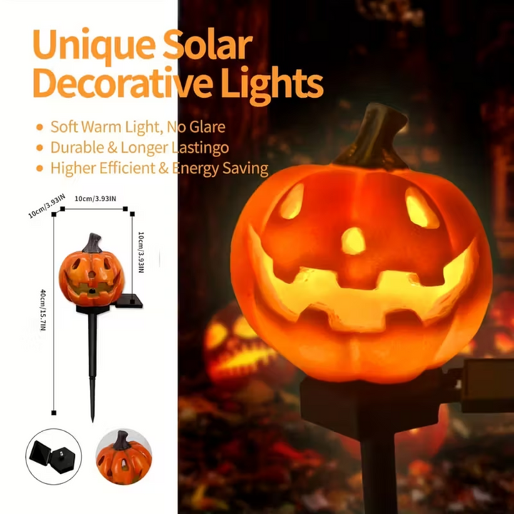 Handmade Solar Pumpkin Lights – Magical Halloween Glow