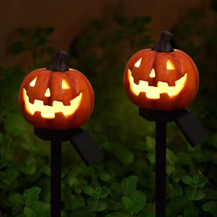 Handmade Solar Pumpkin Lights – Magical Halloween Glow