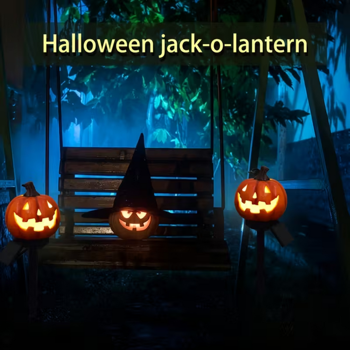 Handmade Solar Pumpkin Lights – Magical Halloween Glow
