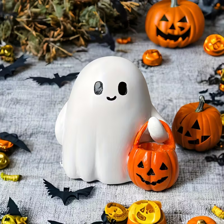 Handmade 3D Halloween Ghost Lamp
