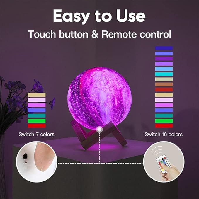 GalaxyGlow – Kids Night Light that Turns Dreams into Stars