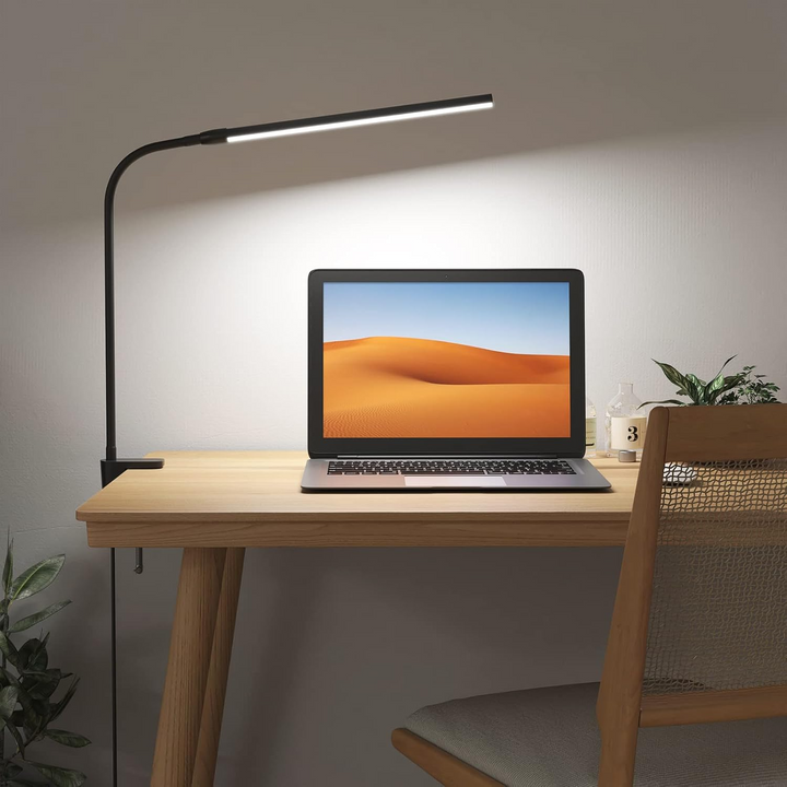 LumoClip – Sleek LED Desk Lamp for Focused Brilliance