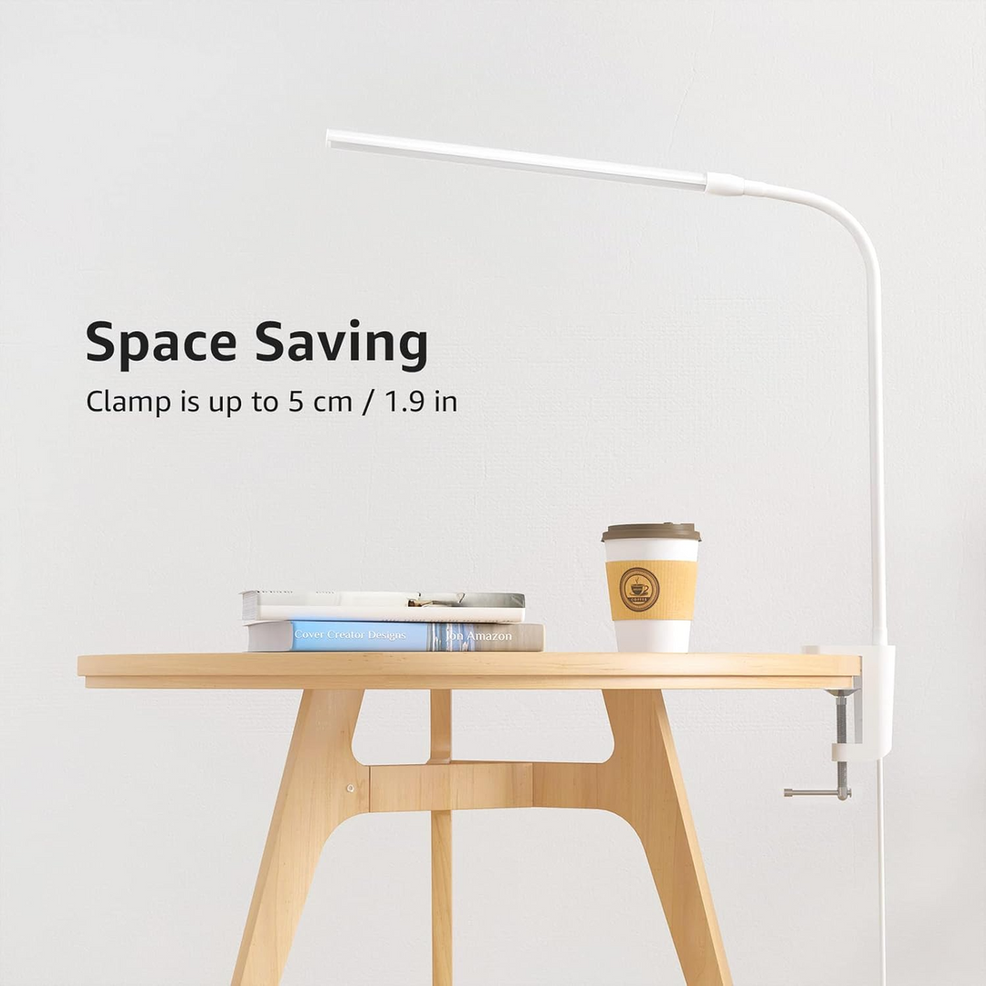 LumoClip – Sleek LED Desk Lamp for Focused Brilliance