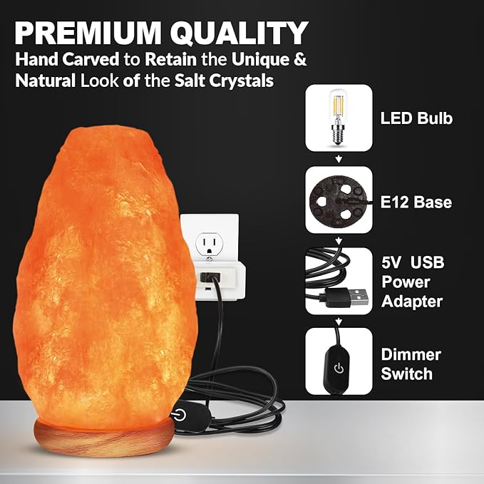 HimaGlow – Handcrafted Himalayan Salt Lamp that Brings Serenity