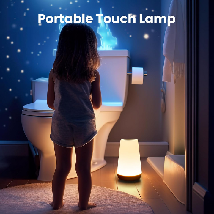 LumaEase – Touch Control LED Lamp with Colorful Glow