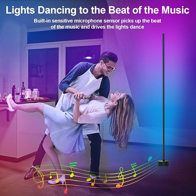 LumoGlow – Smart RGB Corner Lamp that Transforms Every Room