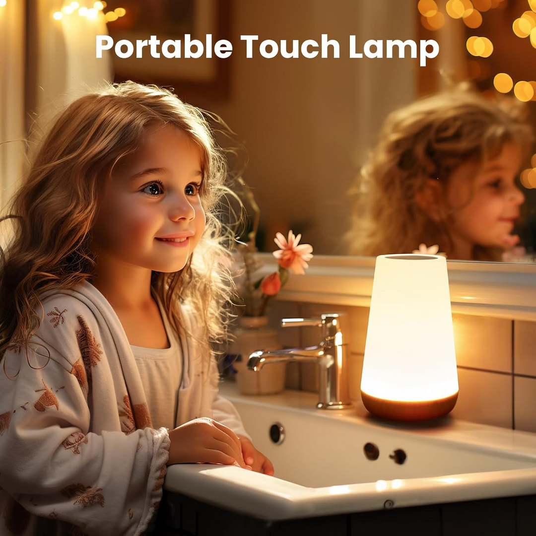 LumaEase – Touch Control LED Lamp with Colorful Glow