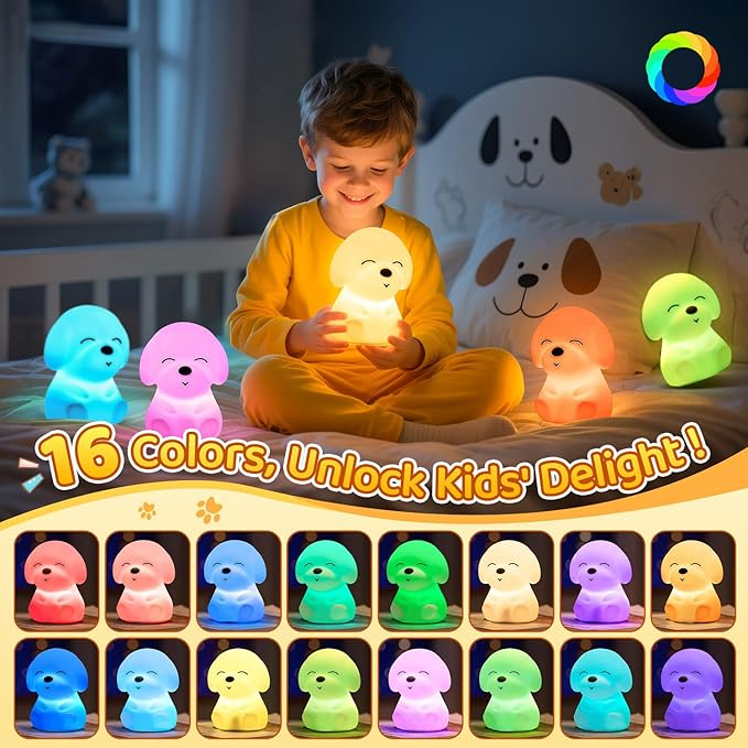PupGlow – Kids Night Light that Fills Rooms with Magic & Comfort