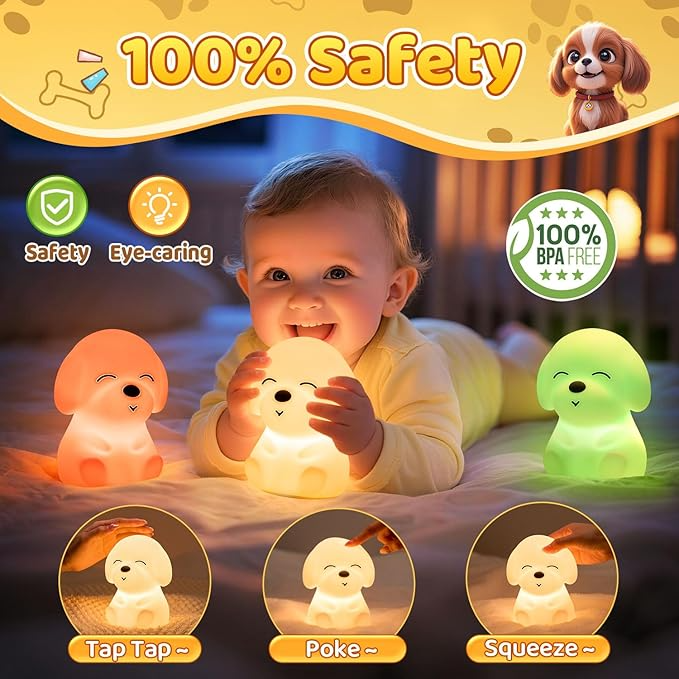 PupGlow – Kids Night Light that Fills Rooms with Magic & Comfort