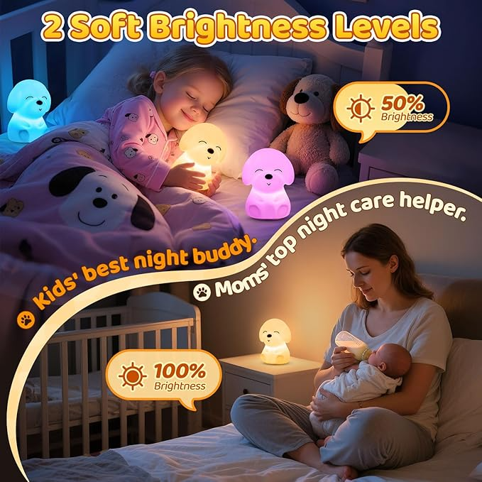 PupGlow – Kids Night Light that Fills Rooms with Magic & Comfort