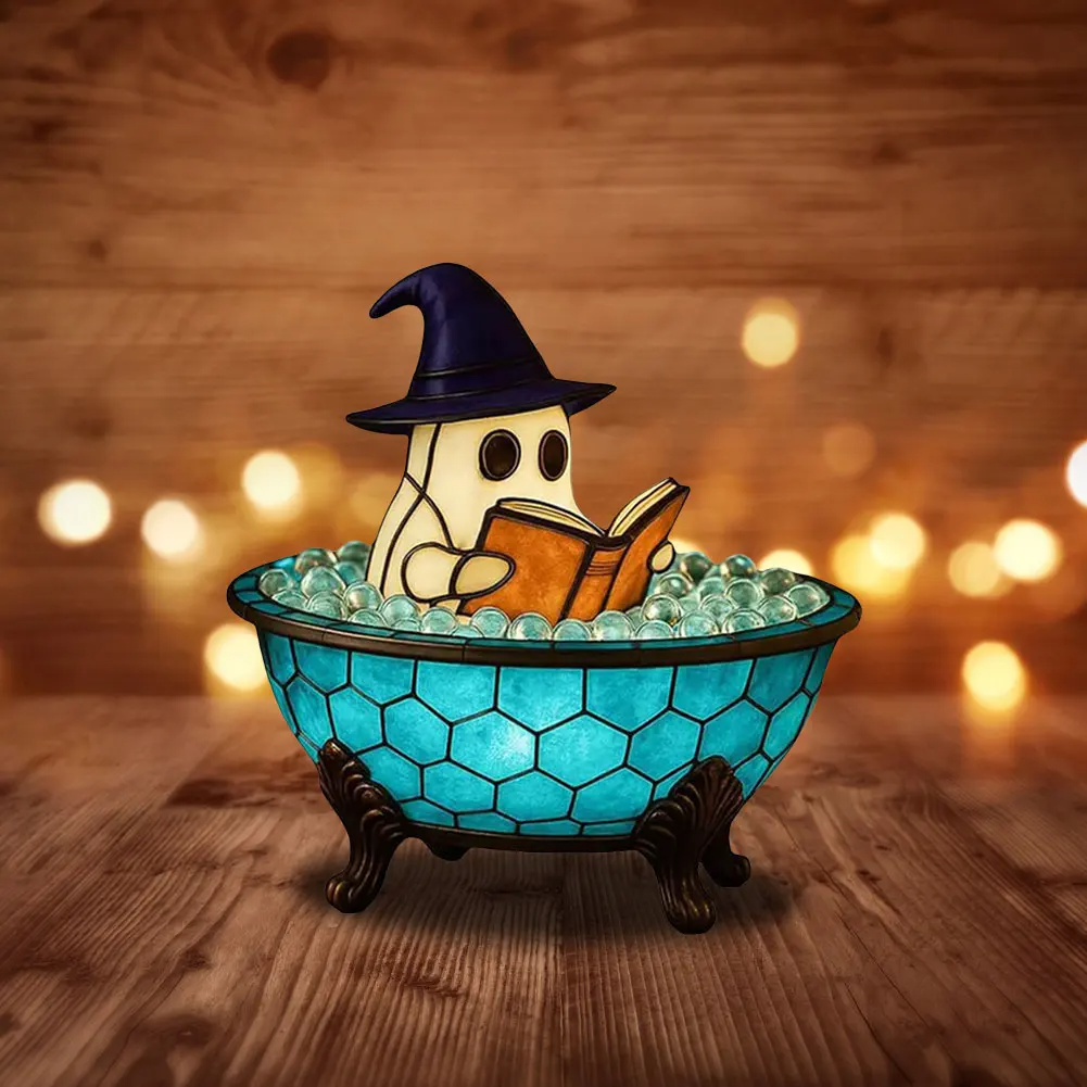 SpookaGlow – Ghost Bathtub Lamp