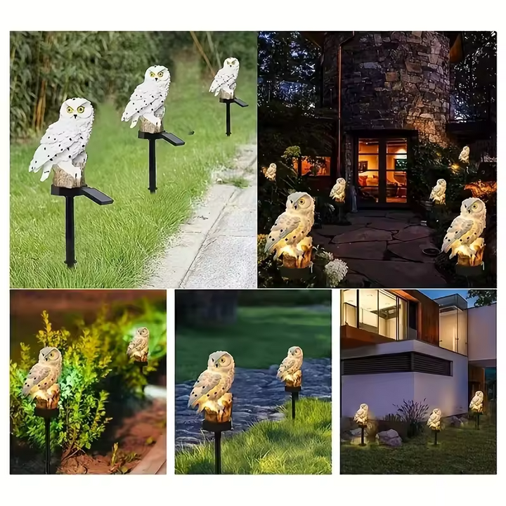 LumiOwl – Solar LED Light with Enchanting Glow