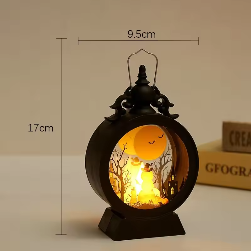 HallowGleam – LED Wind Night Light with Spooky Glow