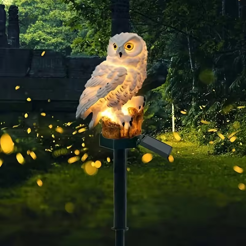 LumiOwl – Solar LED Light with Enchanting Glow