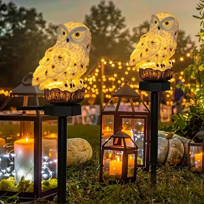 LumiOwl – Solar LED Light with Enchanting Glow