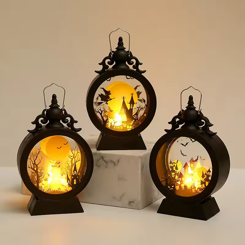 HallowGleam – LED Wind Night Light with Spooky Glow