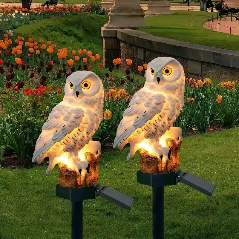 LumiOwl – Solar LED Light with Enchanting Glow