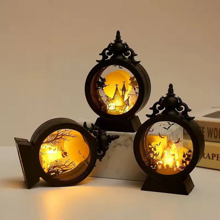 HallowGleam – LED Wind Night Light with Spooky Glow